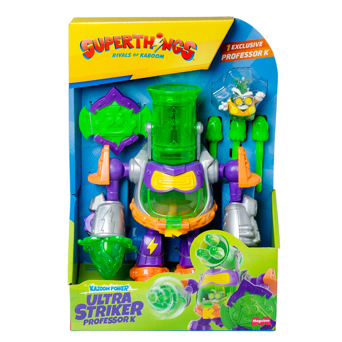 Игровой набор Superthings S серии "Kazoom Power" – Ультрастрайкер Профессор к