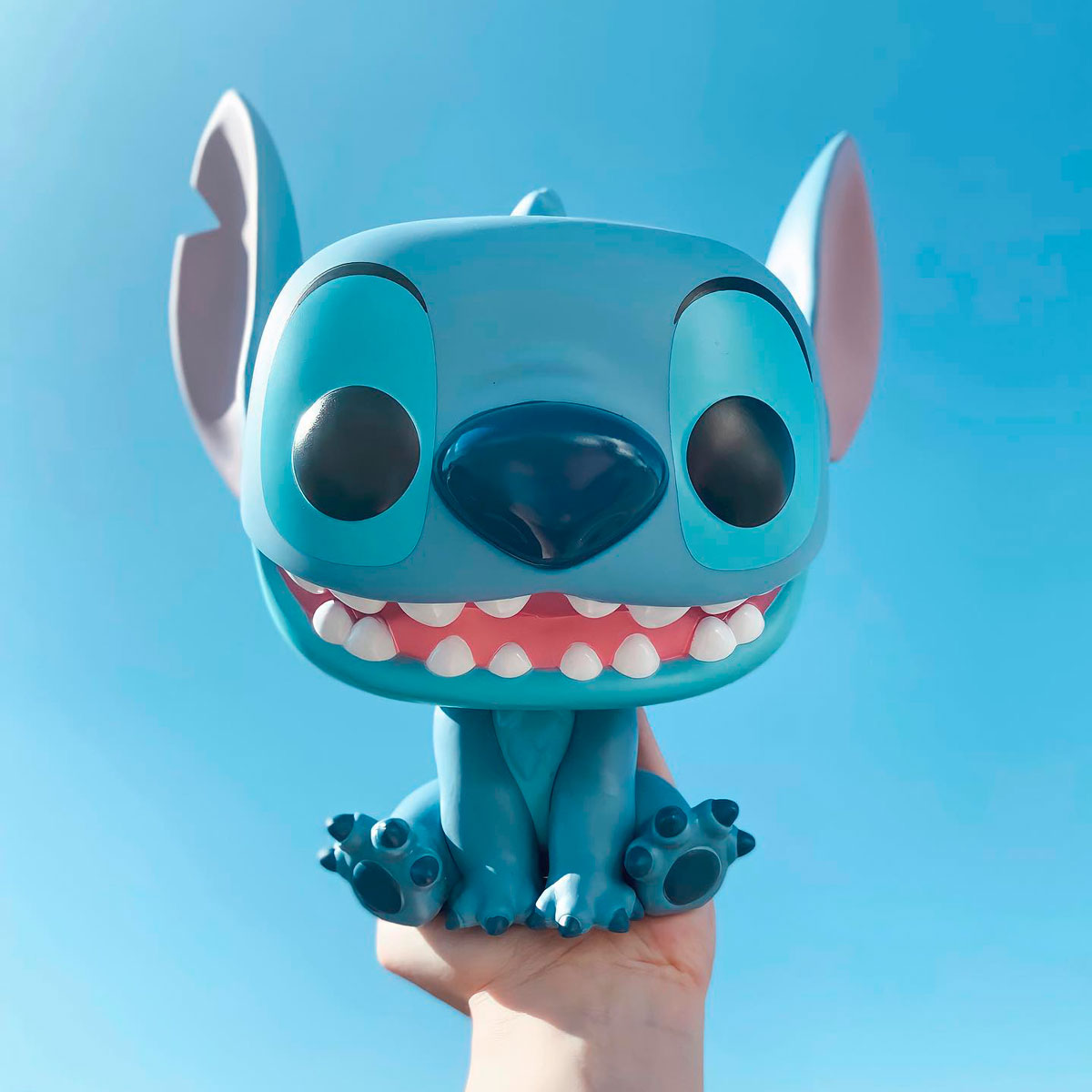 Ігрова фігурка Funko POP! серії "Ліло та Стіч" - Стіч, Що Посміхається (25 см) — фото 3