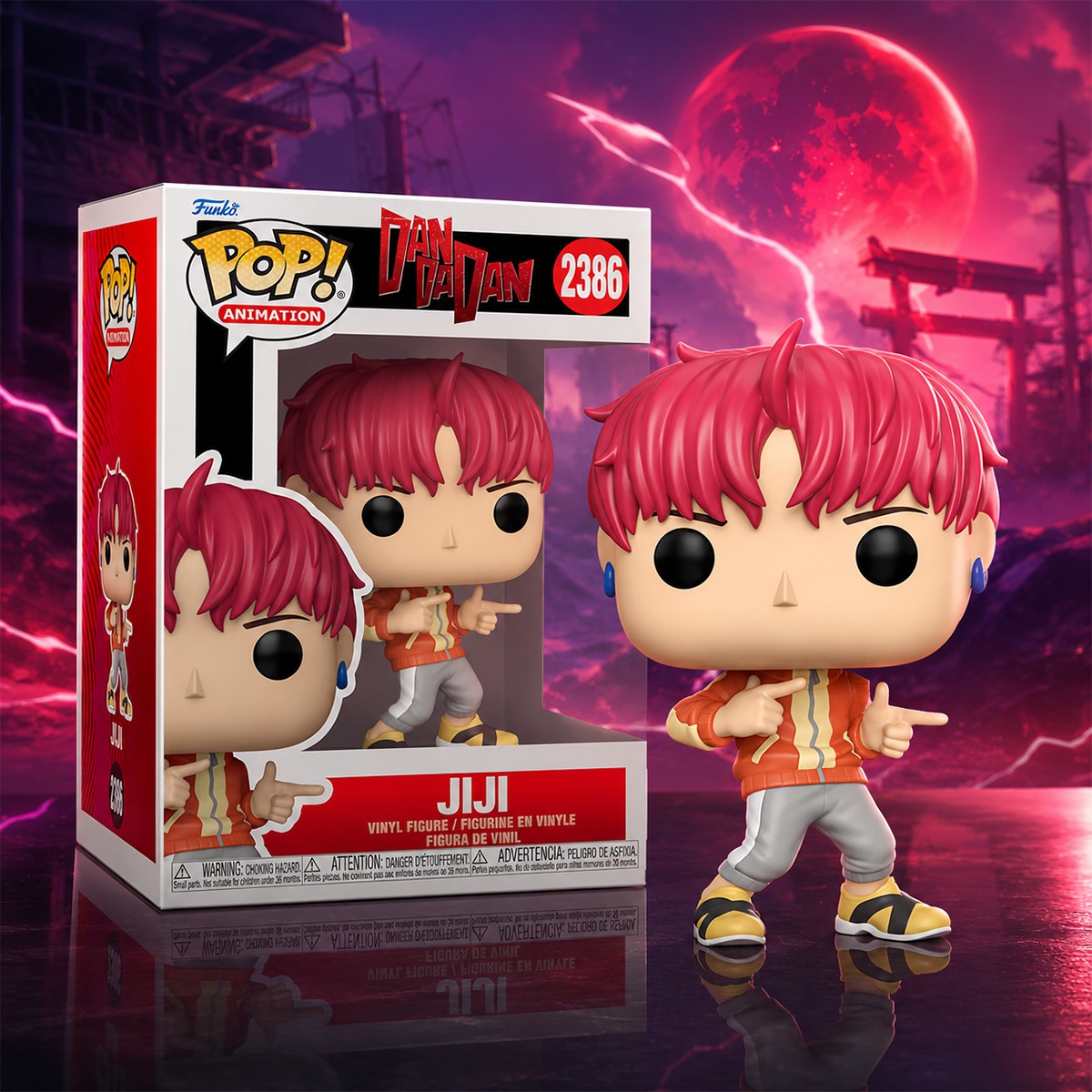 Ігрова фігурка Funko POP! серії "Дандадан" - Джіджі (W/CH) — фото 3
