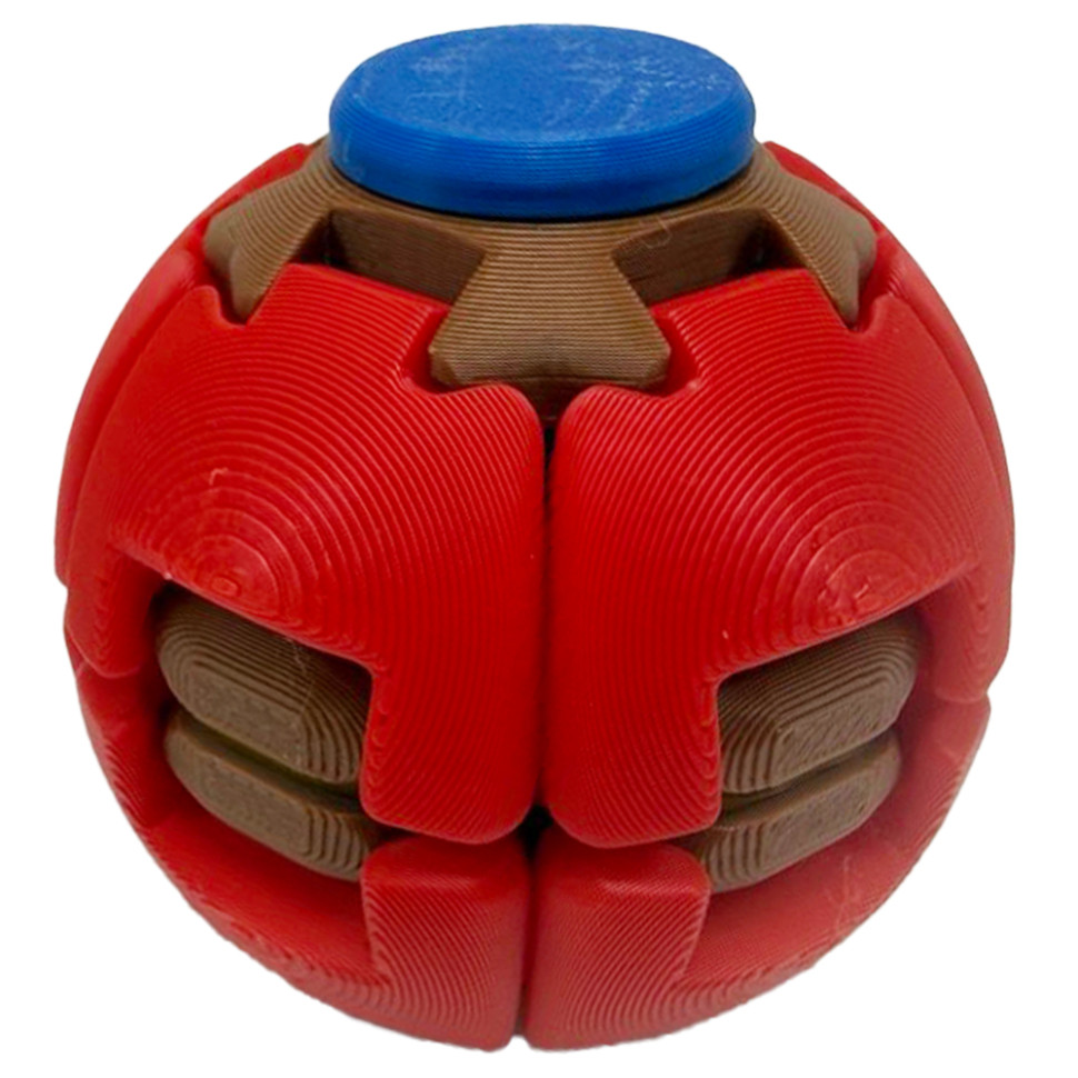 Дитячий антистрес "Spiner-Ball" SPIN-BALL-6(Red) розмір 5,5 см