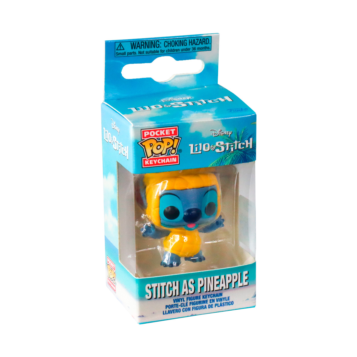 Игровая фигурка на клипсе Funko POP! серии "Лило и Стич" - Стич с Ананасом