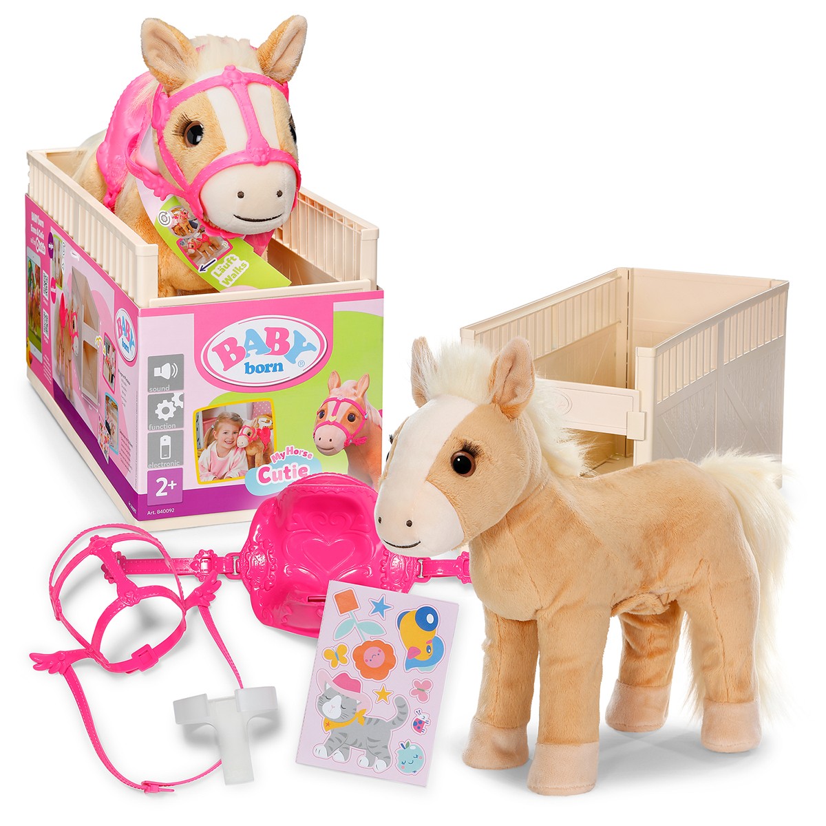 Интерактивная игрушка BABY born – Лошадка Кьюти (звук) — фото 2