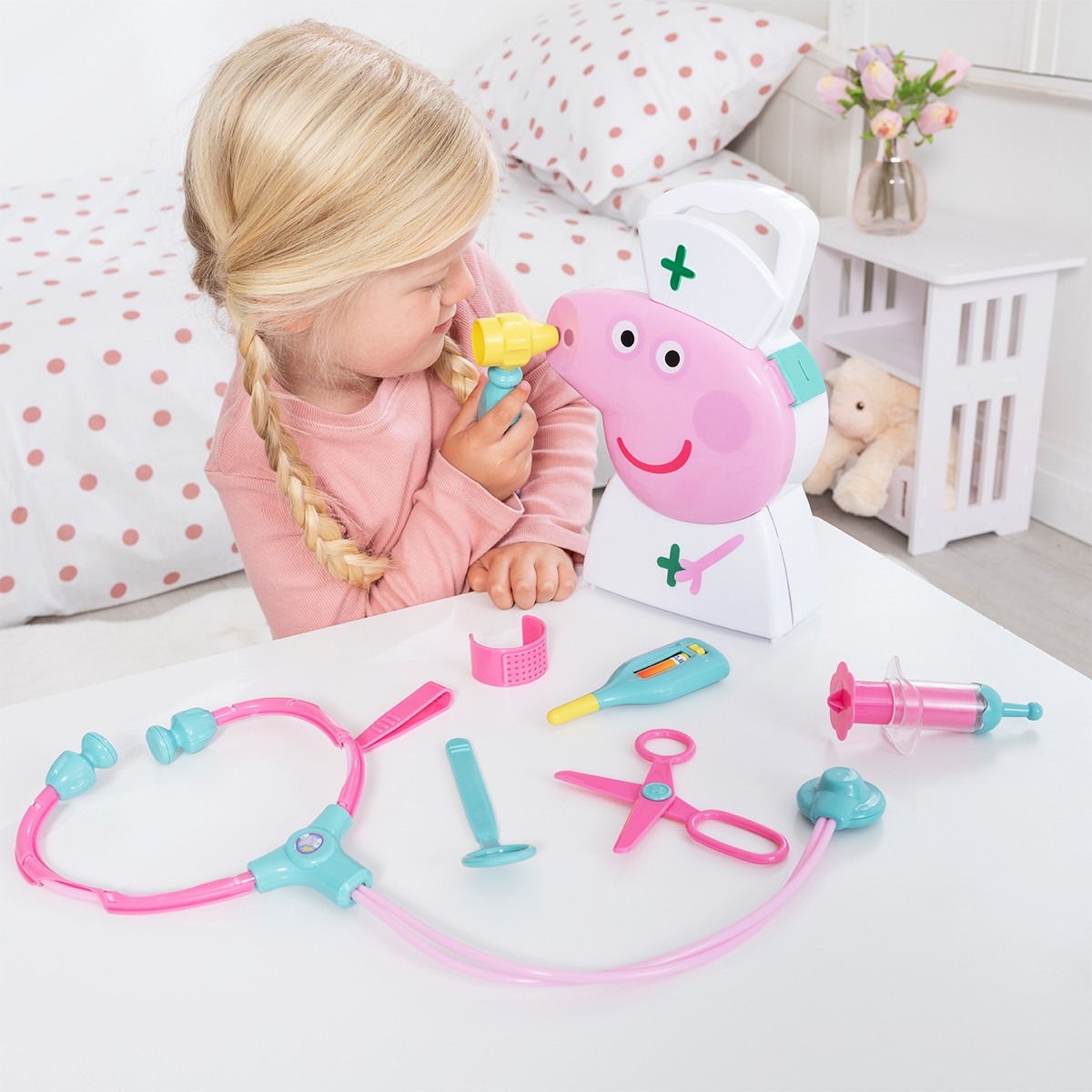 Ігровий набір Peppa - Кейс Доктора Пеппи (з аксесуарами) — фото 3