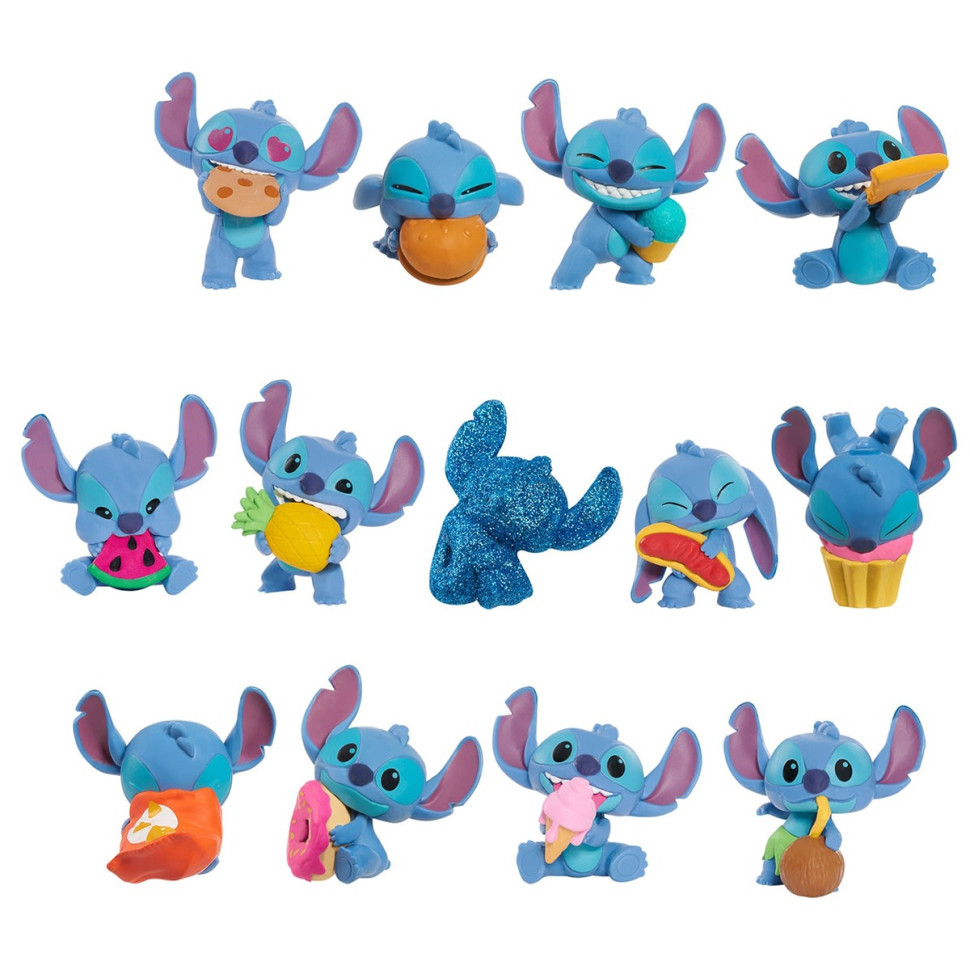 Фігурка-сюрприз у капсулі "Стіч зі смаколиками" STITCH 46288 серії "Feed Me" іграшка 4 см — фото 7