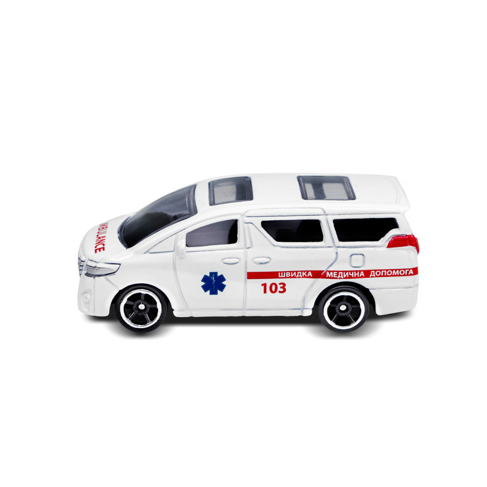 Дитяча автомодель "Швидка допомога" TechnoDrive 250421CG-5, масштаб 1:64 — фото 3