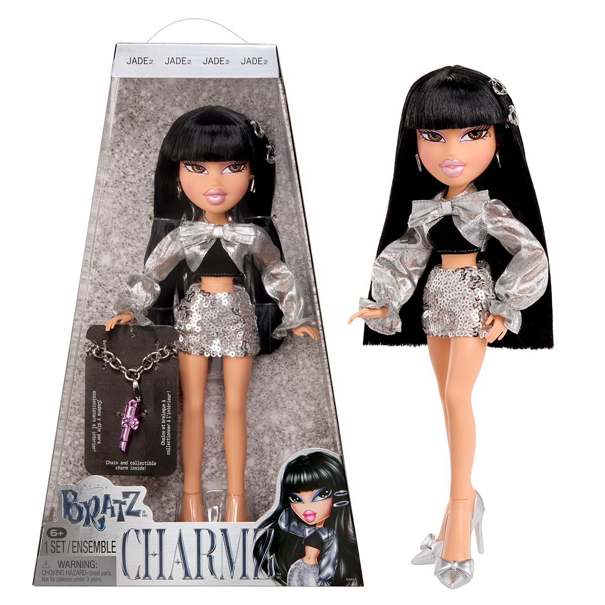 Ігровий набір з лялькою Bratz серії "Charmz" – Джейд (з акс.)