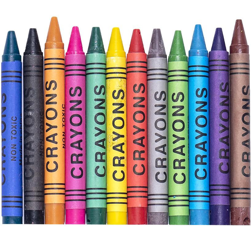 Воскові олівці 12 кольорів CRAYONS 2688A — фото 3