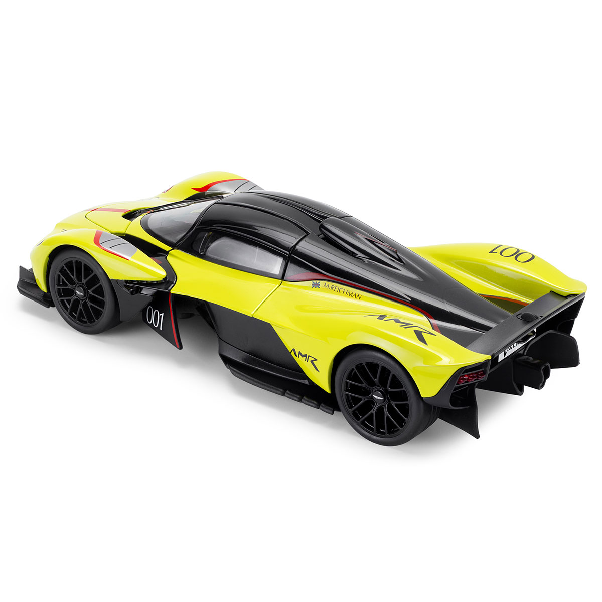 Автомодель - Aston Martin Valkyrie (жовтий, 1:18) — фото 10