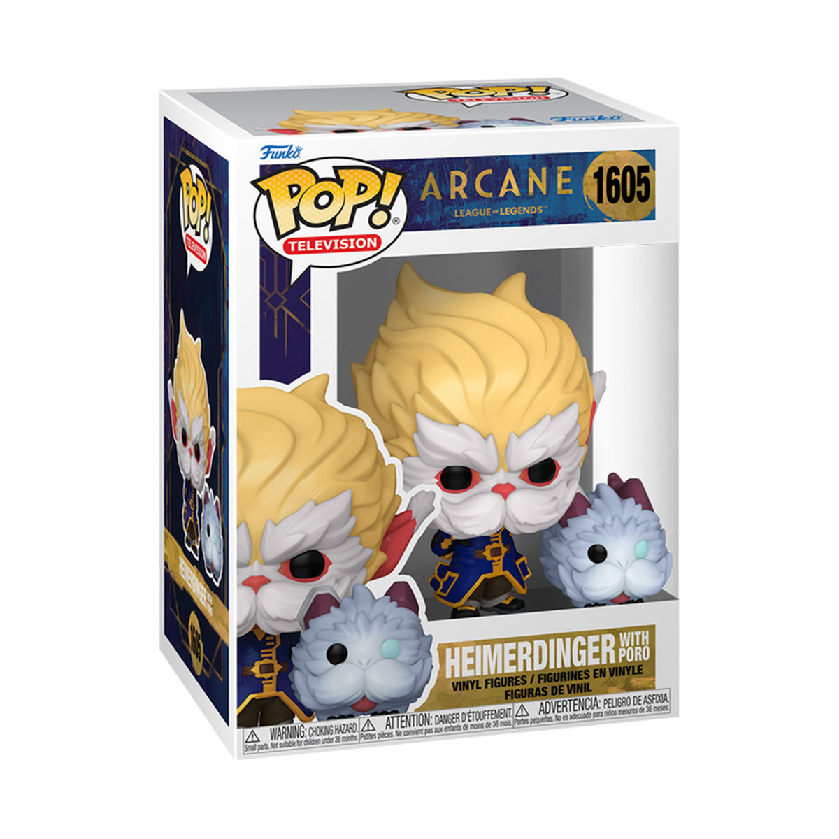 Ігрова фігурка Funko POP! серії "Аркейн" - Хеймердінгер з Поро — фото 4