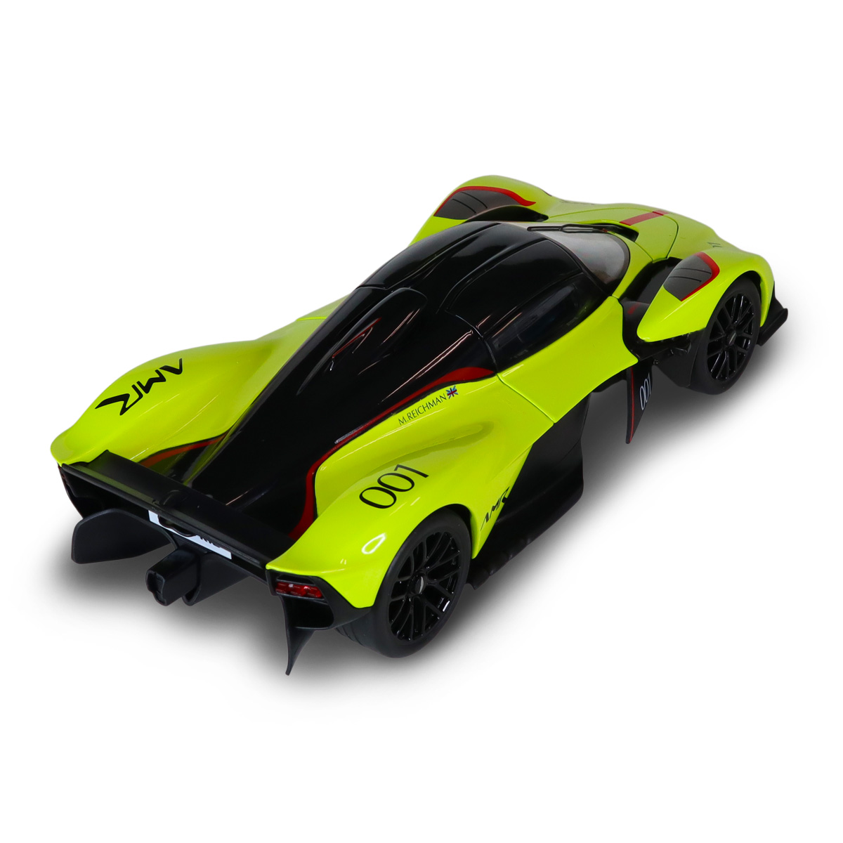 Автомодель - Aston Martin Valkyrie (жовтий, 1:18) — фото 12