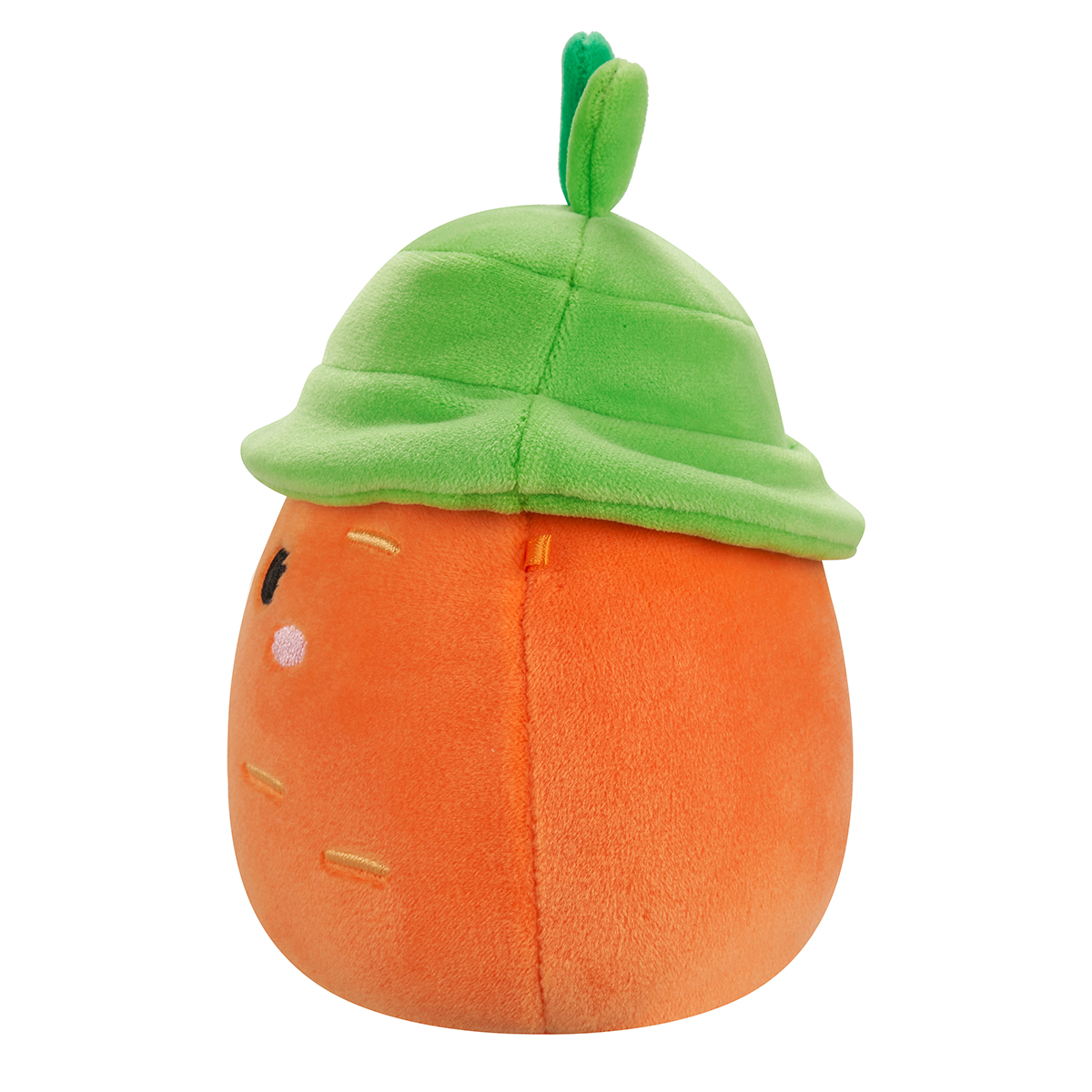 М'яка іграшка Squishmallows - Морквинка Кароліна в Капелюсі (13 cm) — фото 3