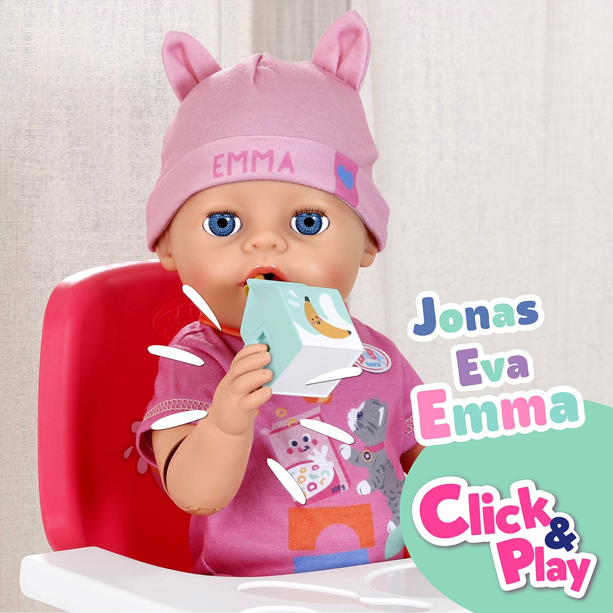 Ігровий набір BABY born серії "Click & Play" – Сніданок Для Ляльки — фото 6