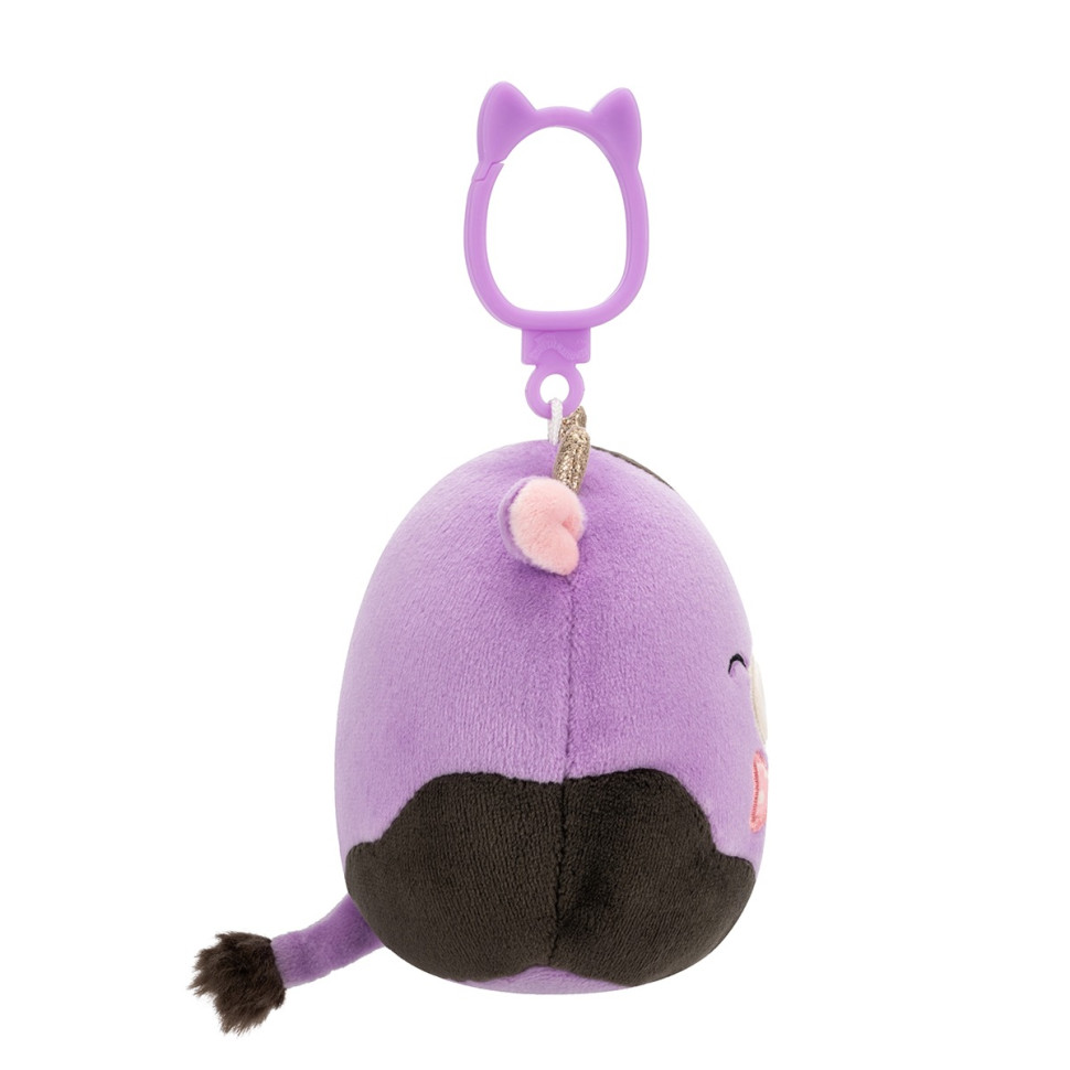 М'яка іграшка на кліпсі Корівка Олексі Squishmallows SQCP00463, 9 см — фото 4