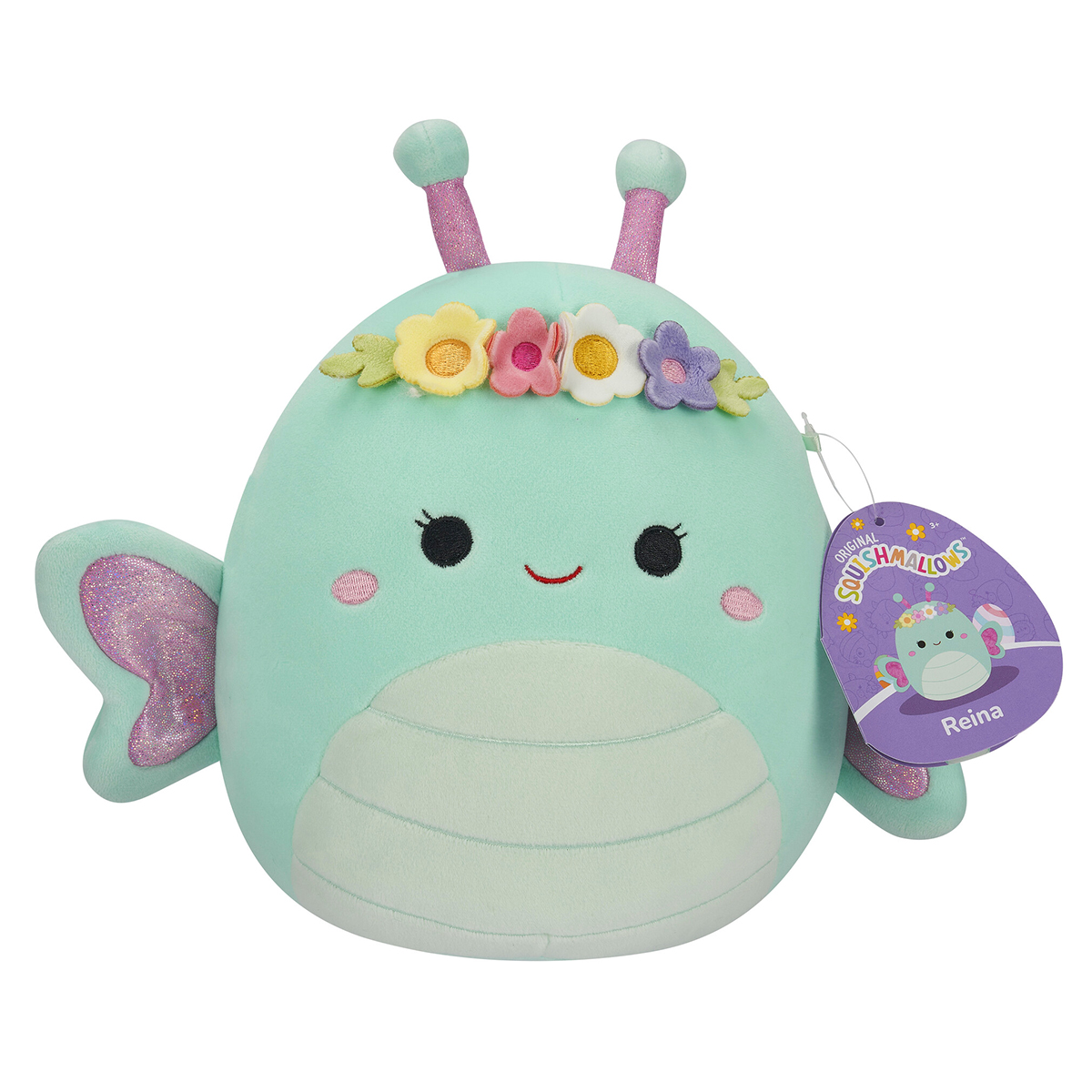 М'яка іграшка Squishmallows - Метелик Рейна (13 cm) — фото 7