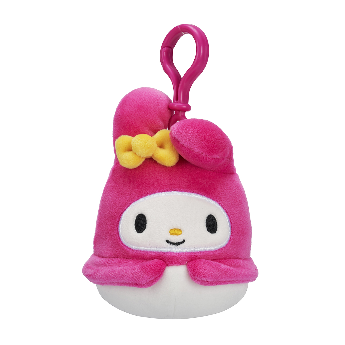 Мягкая игрушка на клипсе Squishmallows серии "Хеллоу Китти" - Моя Мелоди (9 cm)