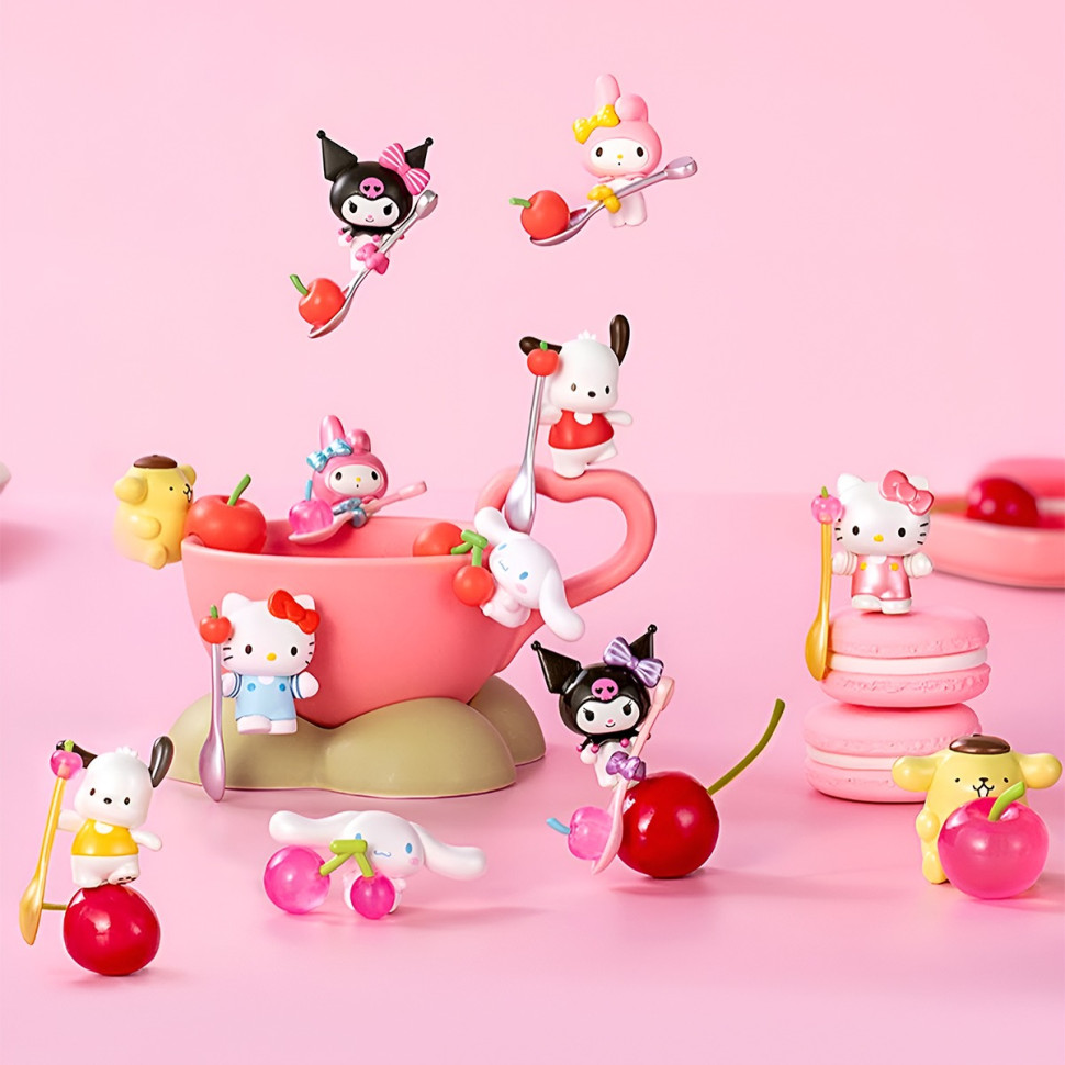 Фигурка-сюрприз "Друзья вишенки" Pop Top Hello Kitty 24MQD-007 в ассортименте — фото 8