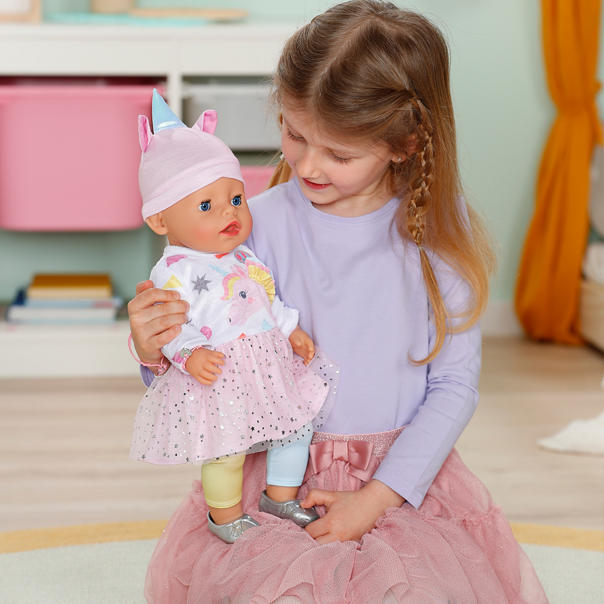 Кукла BABY born – Эмма-Единорог (43 см, с аксесс.) — фото 7