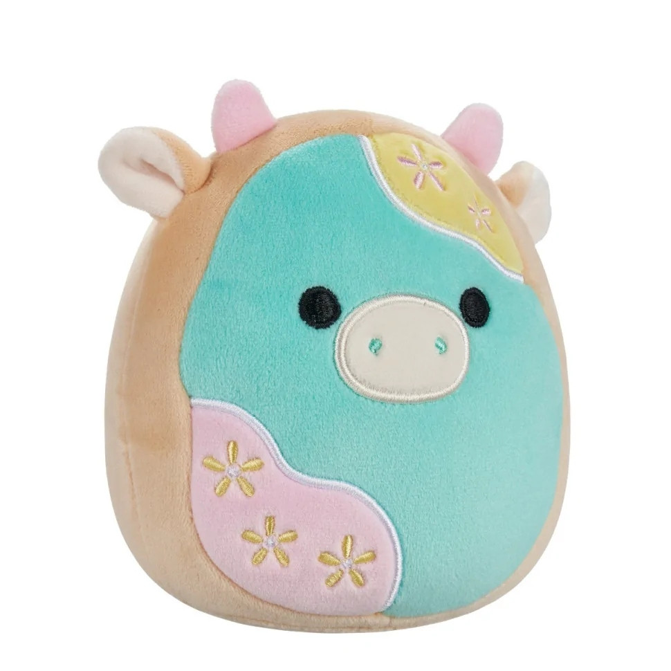 Дитяча м'яка іграшка Пастельна корівка Squishmallows SQER01183, 13 см — фото 2