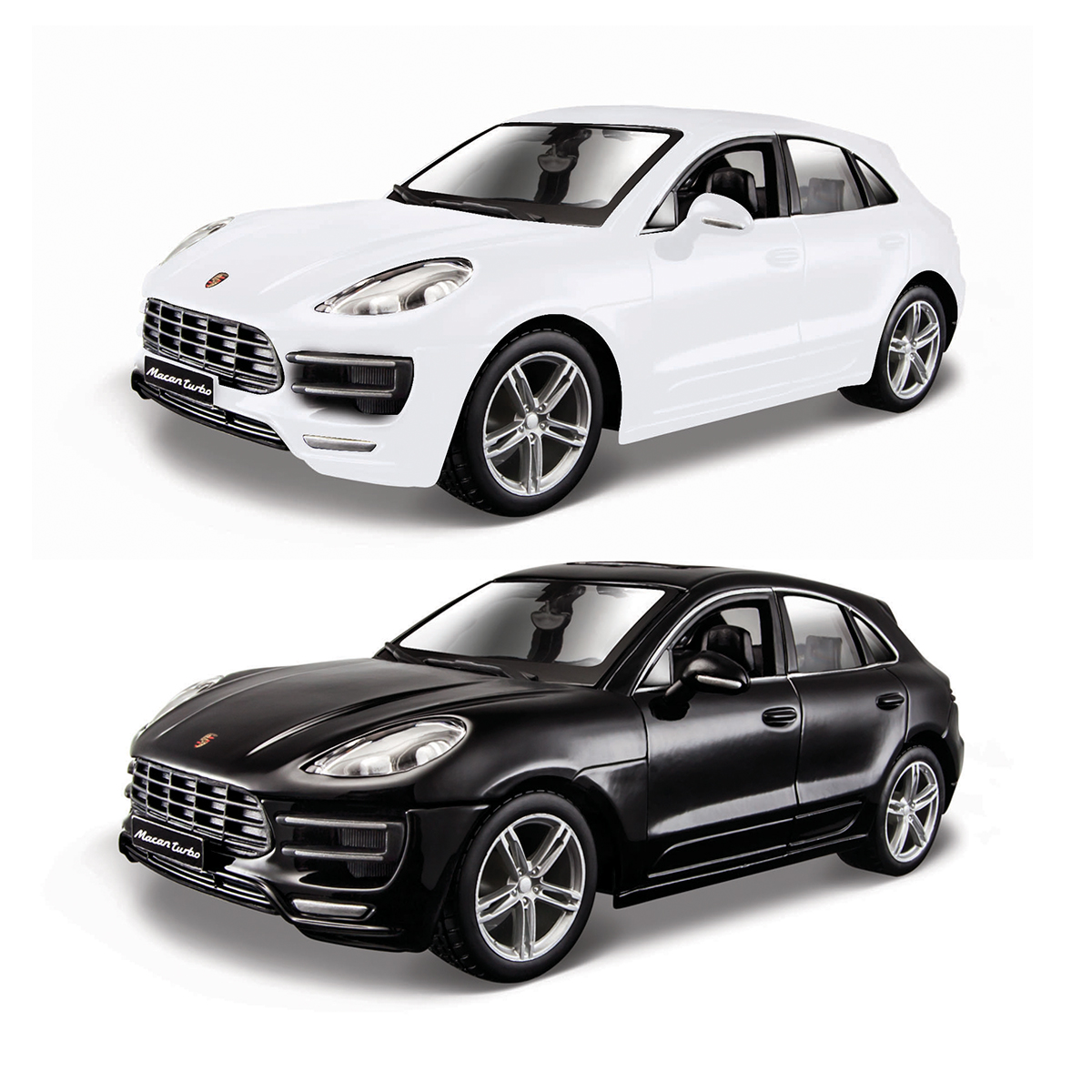 Автомодель - Porsche Macan (чорний, 1:24)
