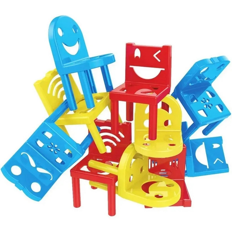 Настільна інтерактивна гра "Balance Chairs" BCH-36, 36 шт — фото 3