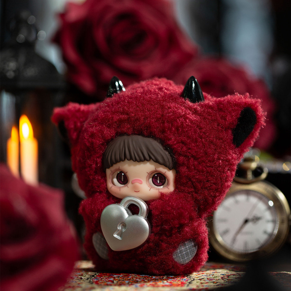Пушистая фигурка на подвесе Люблю тебя Pop Top HC031 Hi TOY серии "MayMei" — фото 8
