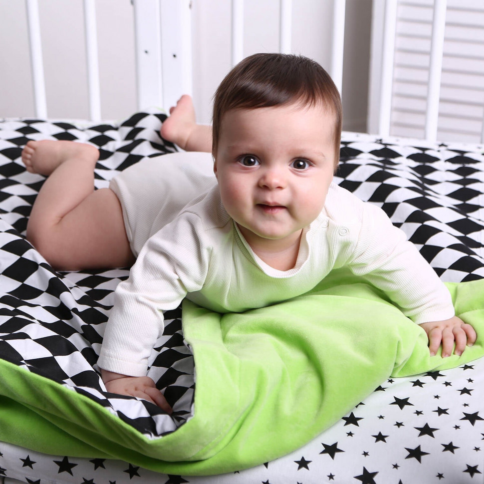 Дитячий постільний комплект Bed Set Newborn МС 110512-08 подушка + ковдру + простирадло — фото 9