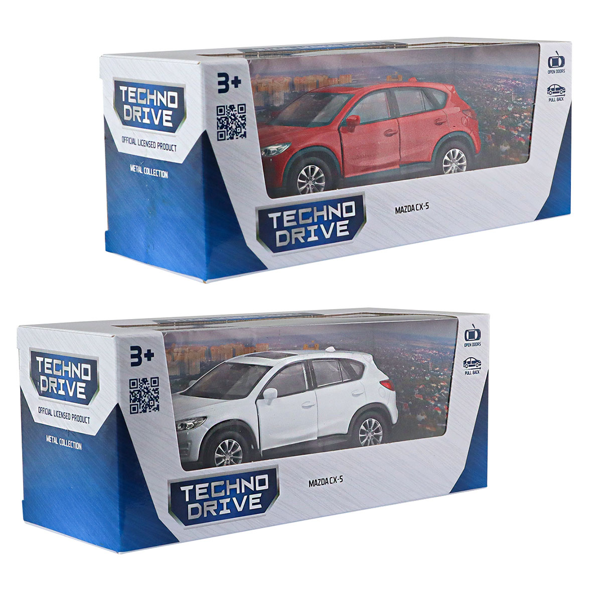 Автомодель – Mazda CX-5 (червоний, білий) — фото 6