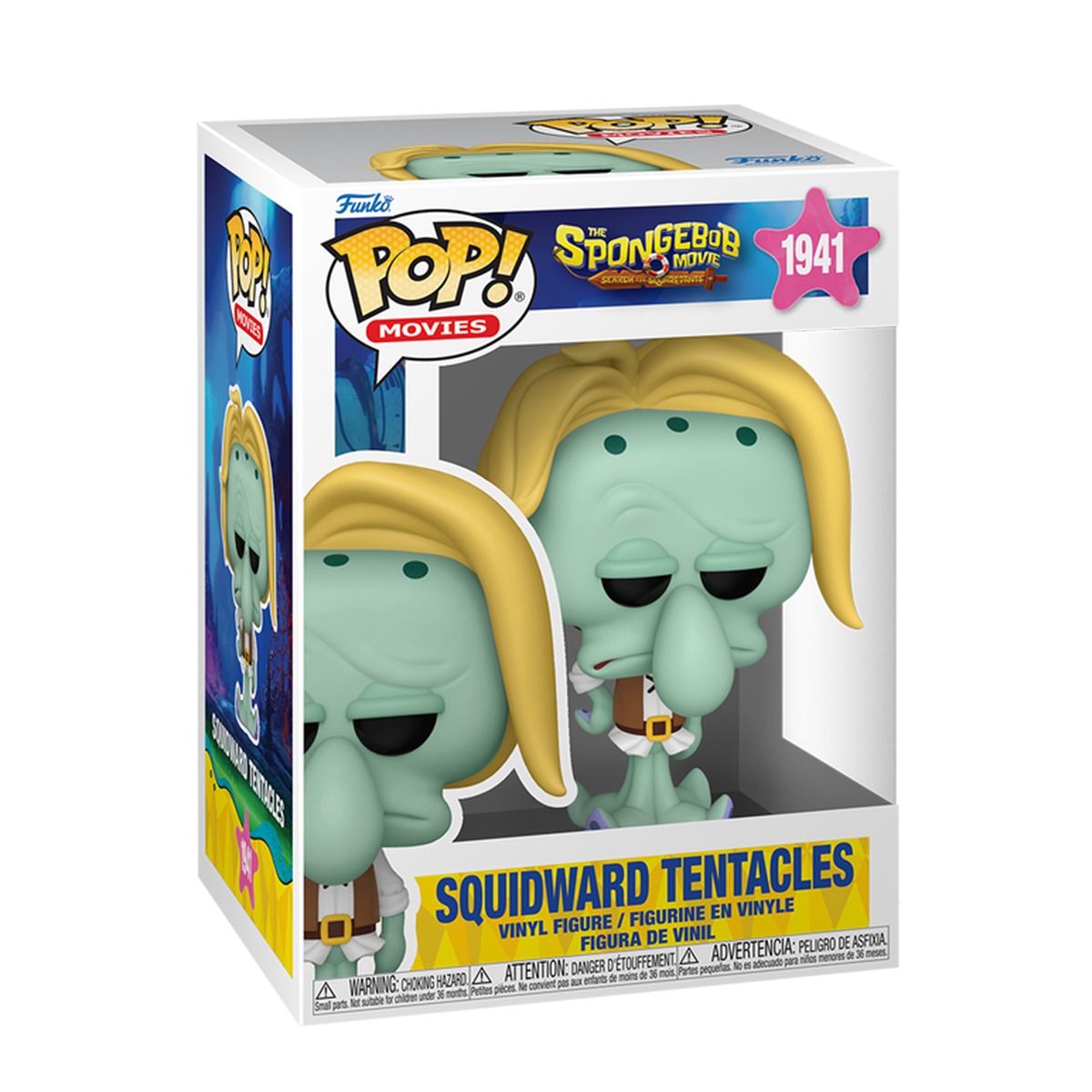 Игровая фигурка Funko POP! серии "Губка Боб" - Пират Сквидвард