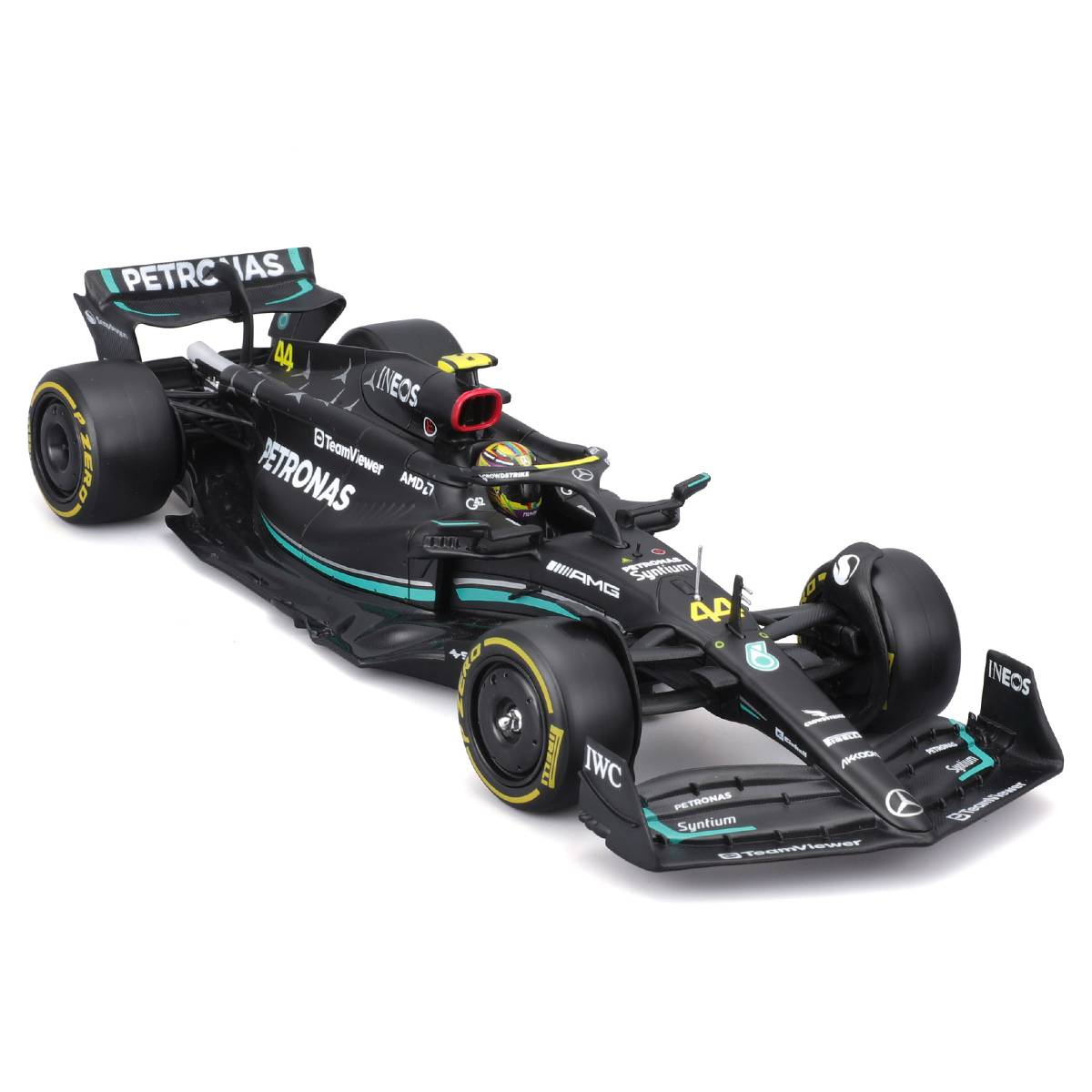 Авто-конструктор - Mercedes-AMG F1 W14 Performance (1:24) — фото 5