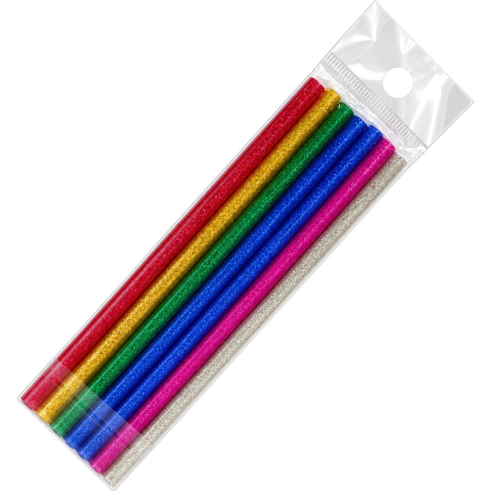 Сухий клей "Glitter" 0251-MIX в наборі 7 штук 18х0,7 см