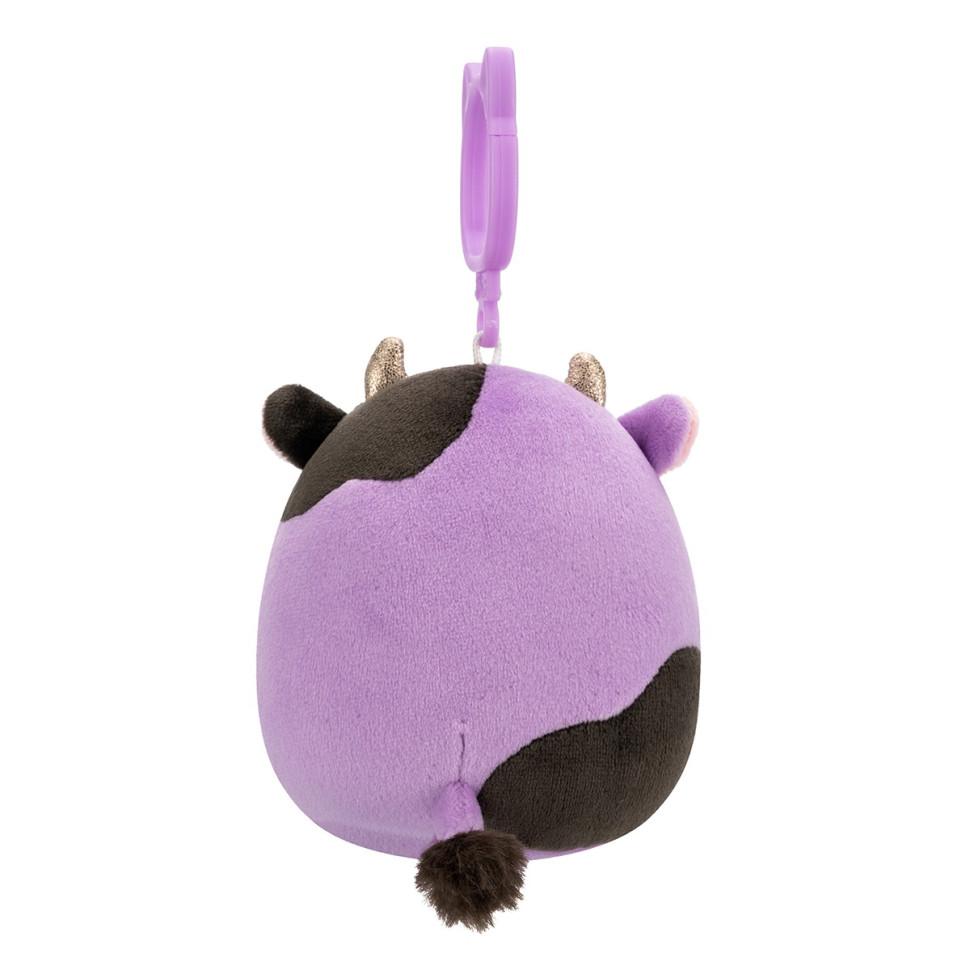М'яка іграшка на кліпсі Корівка Олексі Squishmallows SQCP00463, 9 см — фото 5