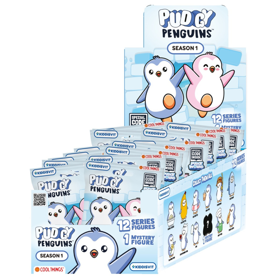 Фигурка-сюрприз "Приключения пингвина Пакса" серии "Pudgy Penguins" PG006, 13 видов в ассортименте — фото 3
