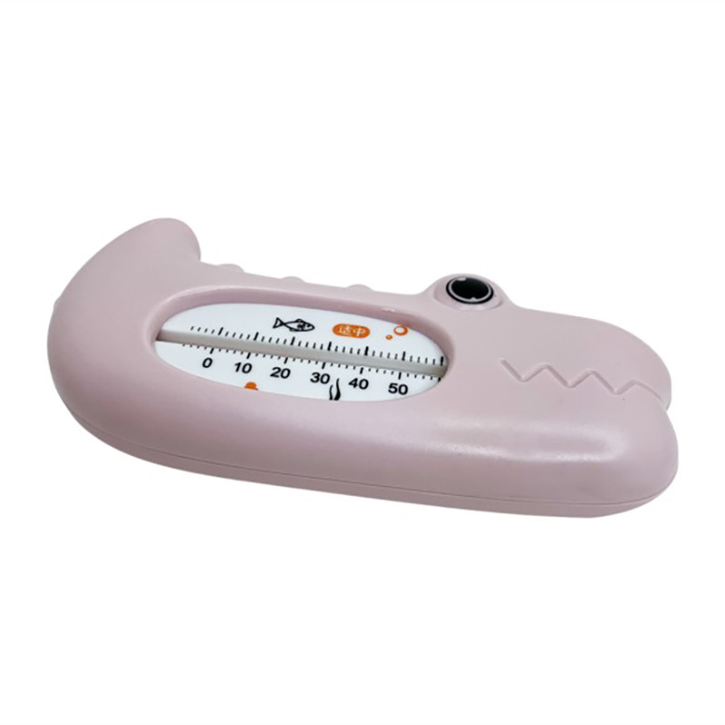 Іграшка-термометр для ванни "Крокодил" MGZ-1107(Pink) — фото 2