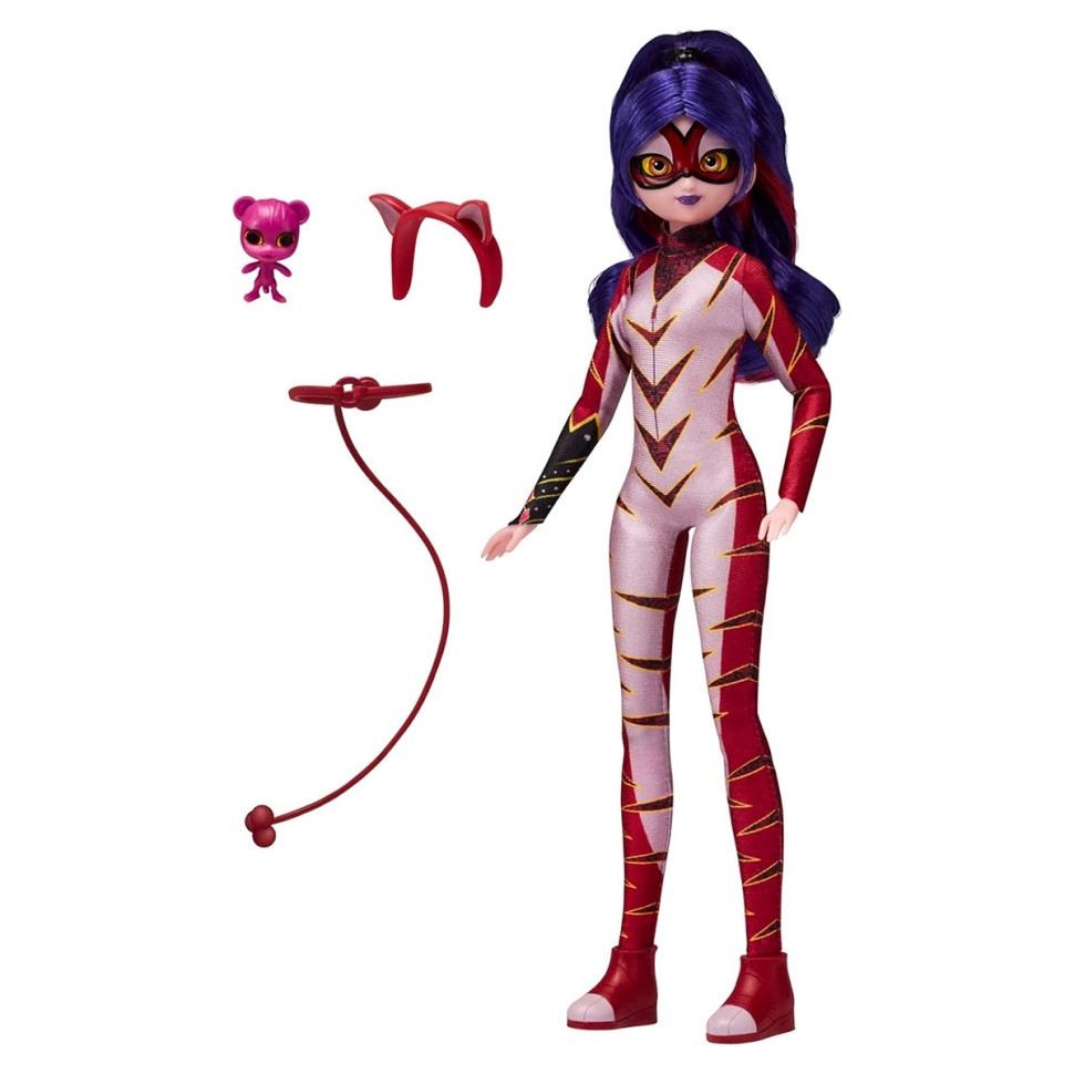 Детская игрушечная Кукла "Леди Баг и Супер-Кот" Пурпурная Тигрица Miraculous 50023 с аксессуарами — фото 2