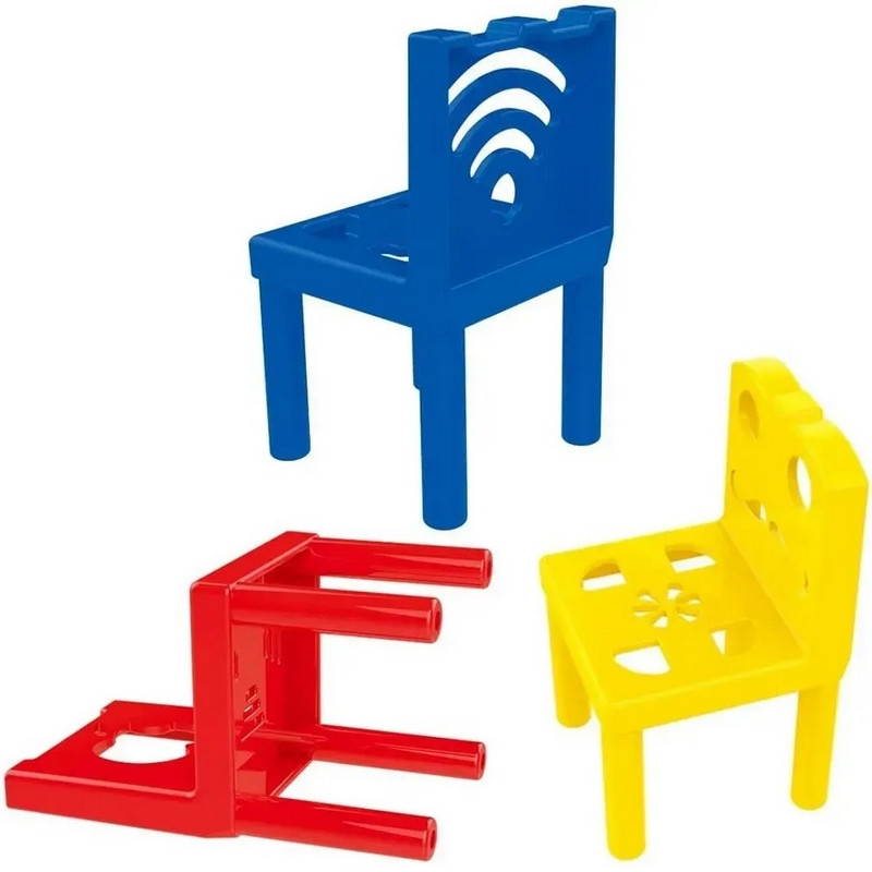Настільна інтерактивна гра "Balance Chairs" BCH-36, 36 шт — фото 5