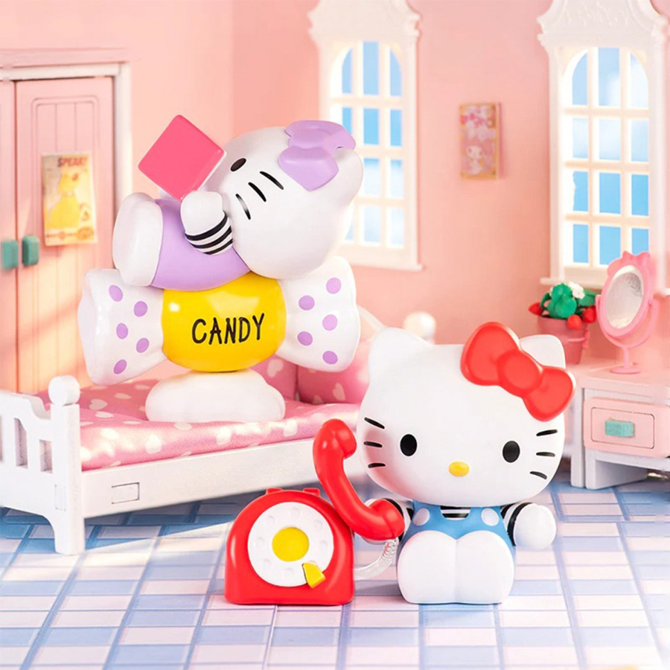 Механическая игрушка-сюрприз "Милый сигнал" Pop Top Hello Kitty 24MDL-002 в ассортименте — фото 7