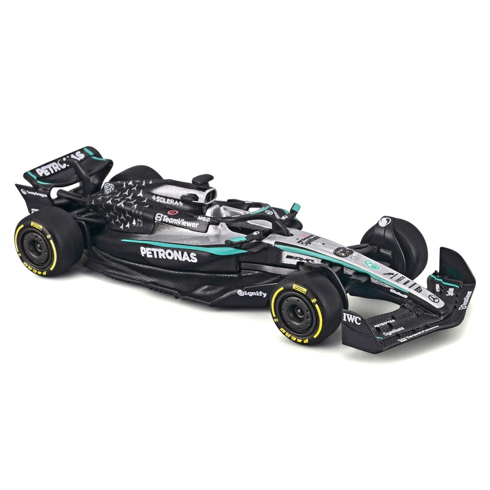 Коллекционная автомодель "Mercedes-AMG F1 W16 (2025)" 18-58002, 1:64 масштаб — фото 2