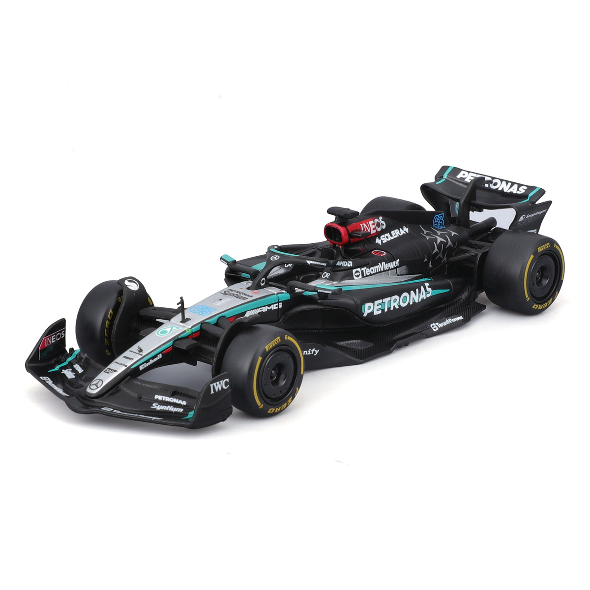 Автомодель - Mercedes-AMG F1 W15 Performance (2024) (1:43) — фото 9