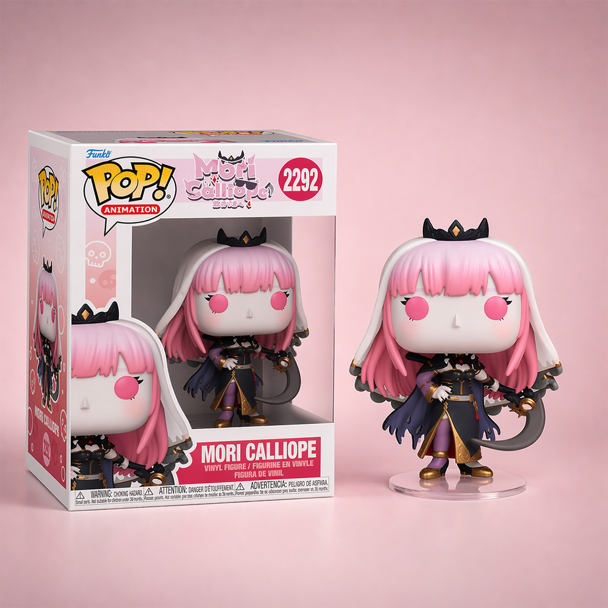 Игровая фигурка Funko POP! серии "Hololive" - Мори Каллиопа — фото 3