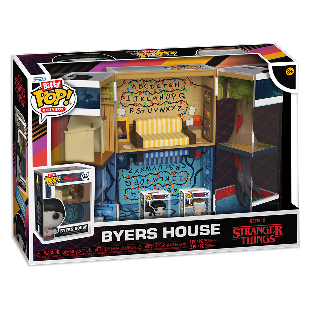 Ігровий набір Bitty POP! Boxes серії "Дивні дива" - Будинок Баєрса