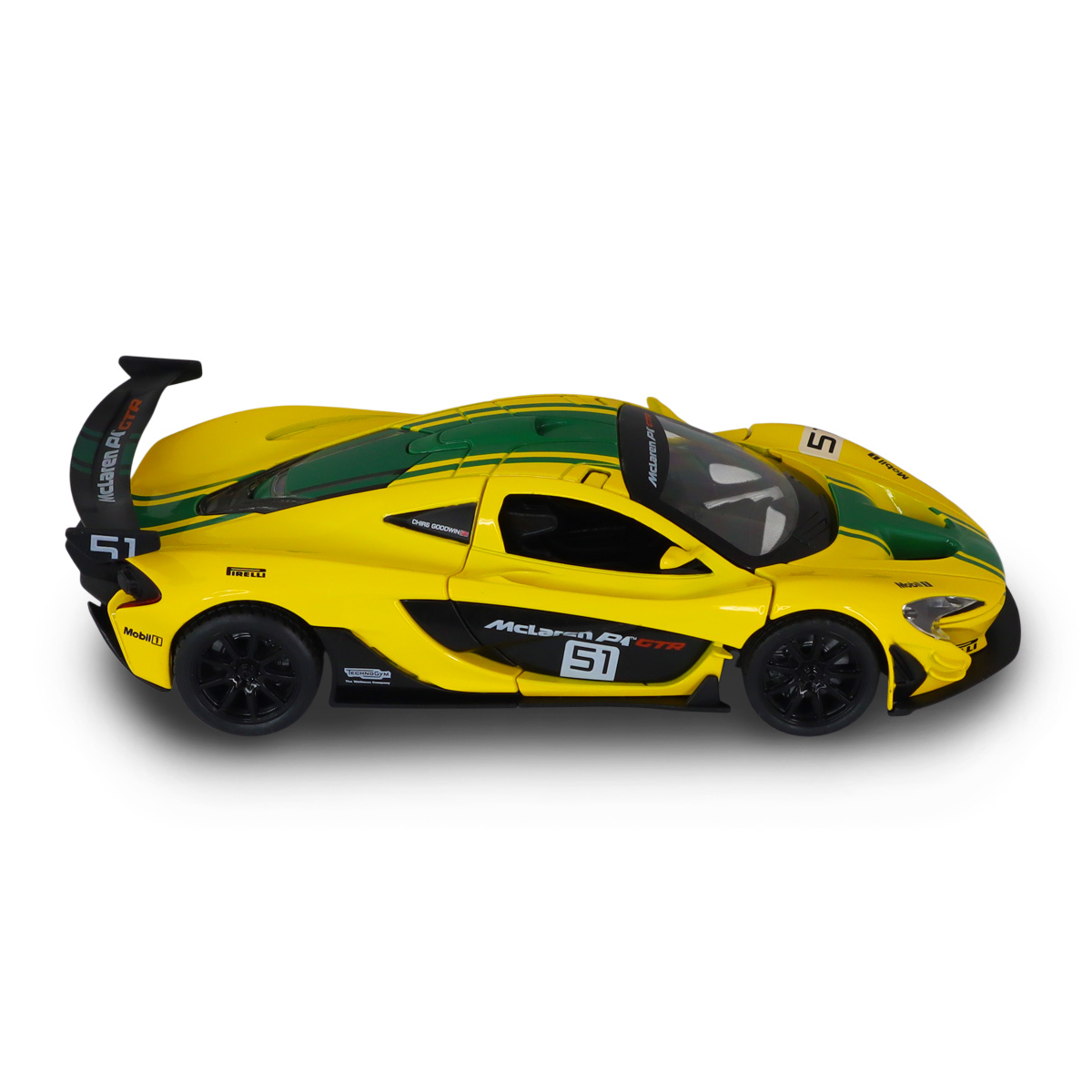 Автомодель - Mclaren P1 (жовтий, 1:24) — фото 12