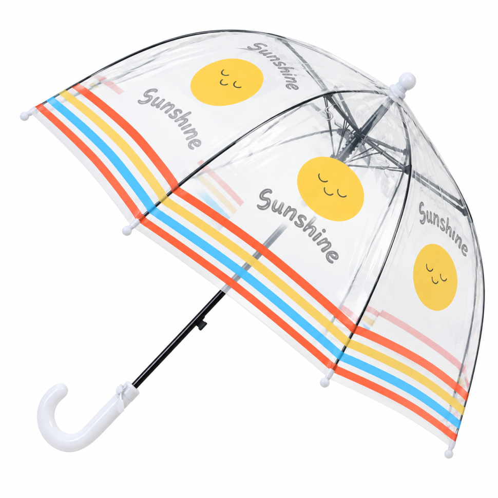 Парасолька дитяча MK 5270(White) довжина 65 см, тростина 62,5 см, діаметр 72 см