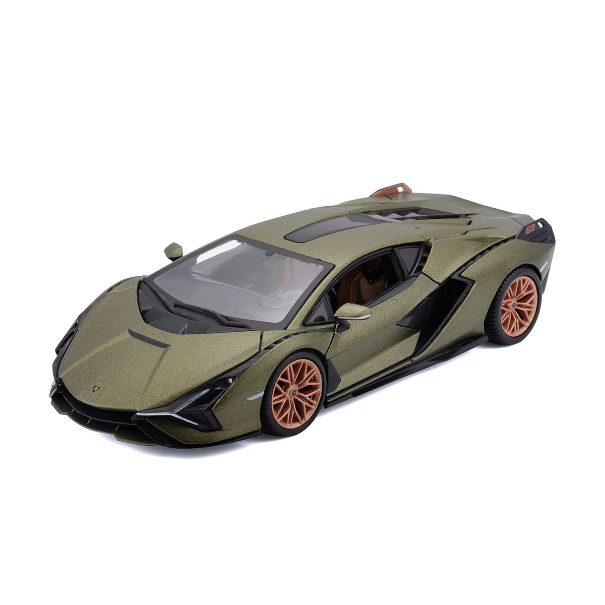 Автомодель - Lamborghini Sián FKP 37 (асорті зелений металік, червоний металік, 1:24) — фото 2