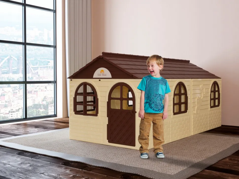 Дитячий ігровий Будиночок зі шторками 02550/22 пластиковий — фото 2