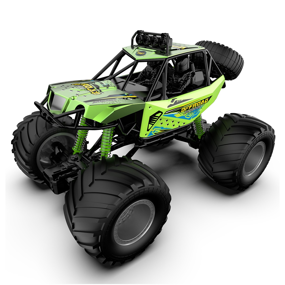Автомобіль KS Drive на р/к - Beast Runner (2.4 GHz, акум. 7.4 V, зелений) — фото 2