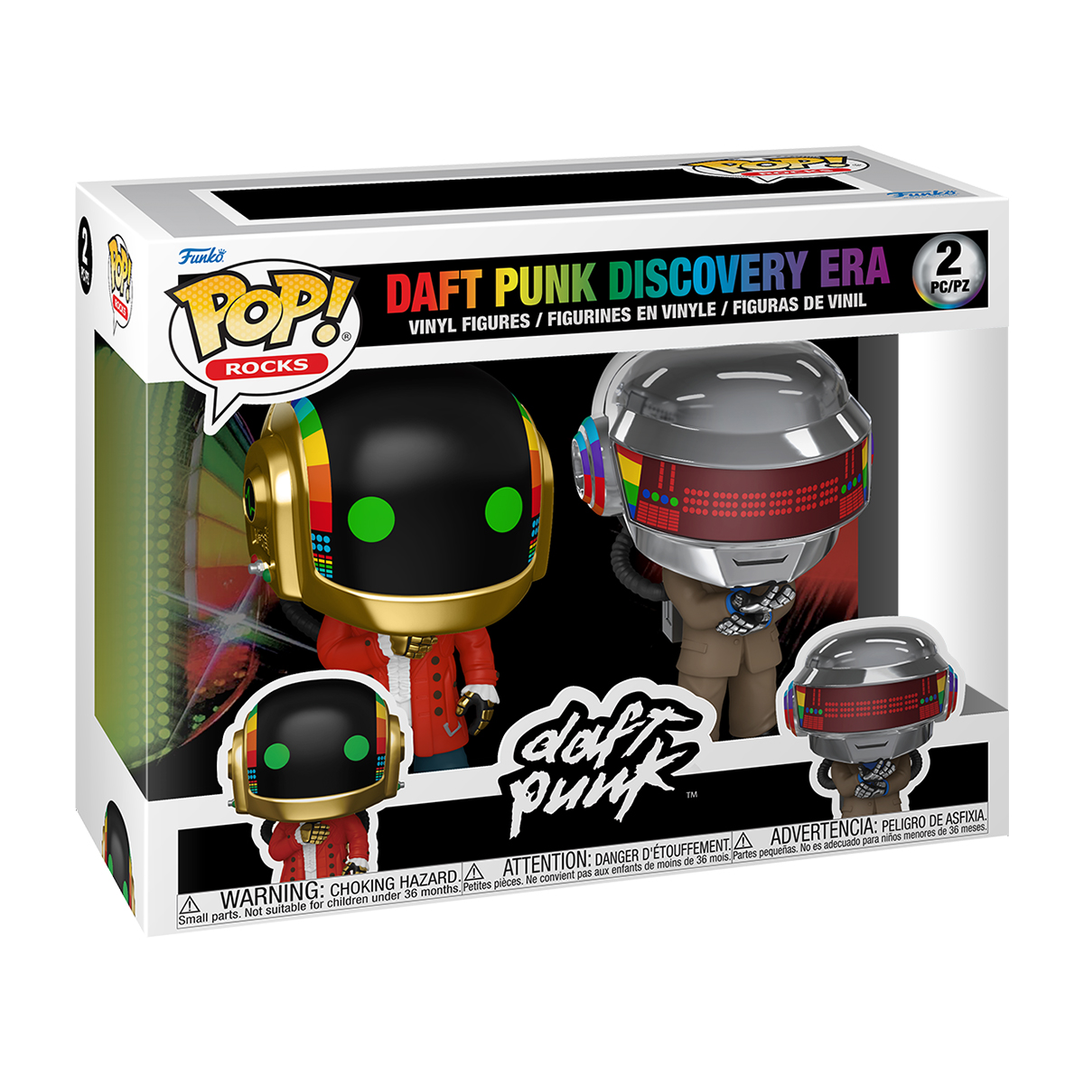 Набір ігрових фігурок Funko POP! серії "Daft Punk" - Discovery
