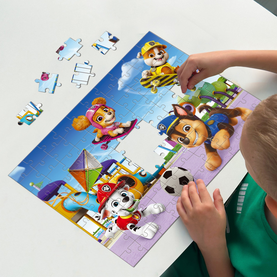 Дитячий пазл "Paw Patrol: Активний відпочинок" 200762, 100 елементів — фото 6