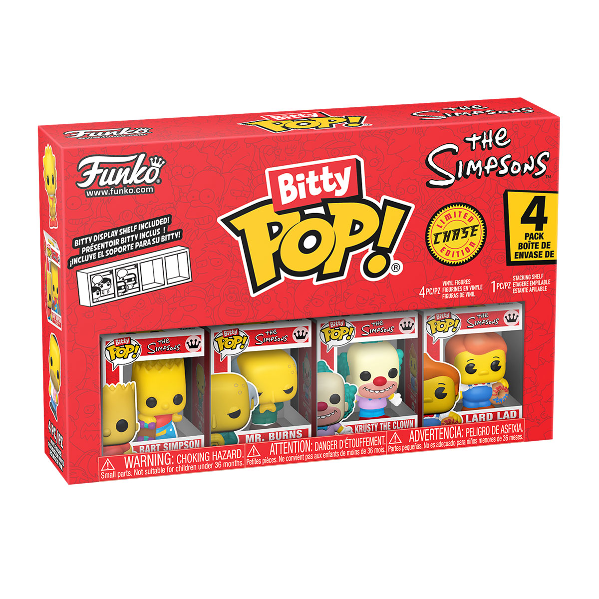 Набор игровых фигурок Bitty POP! серии "Симпсоны" - Барт (4 фигурки в асс.) — фото 3