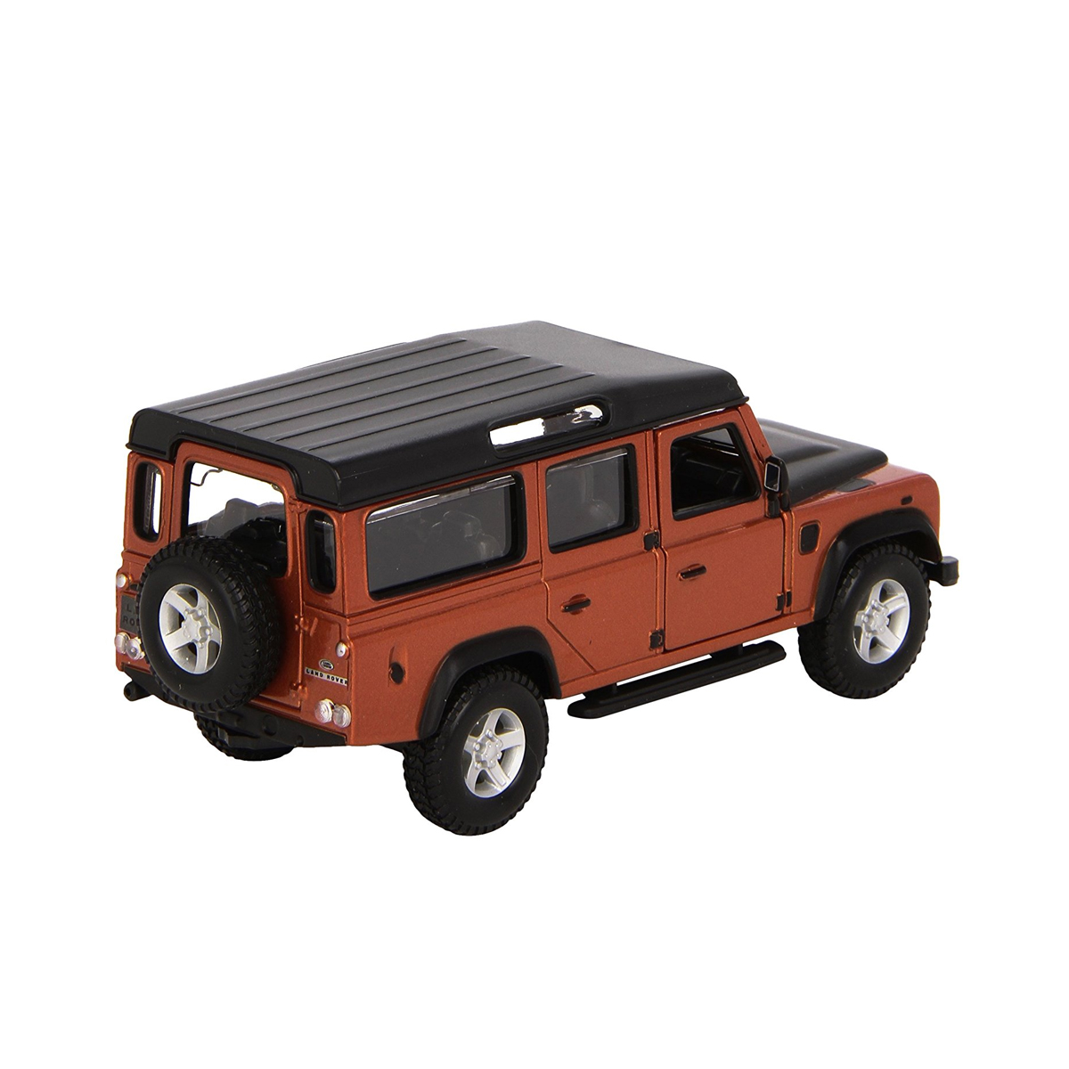Автомодель - LAND Rover Defender 110 (асорті білий, помаранчевий металік 1:32) — фото 6