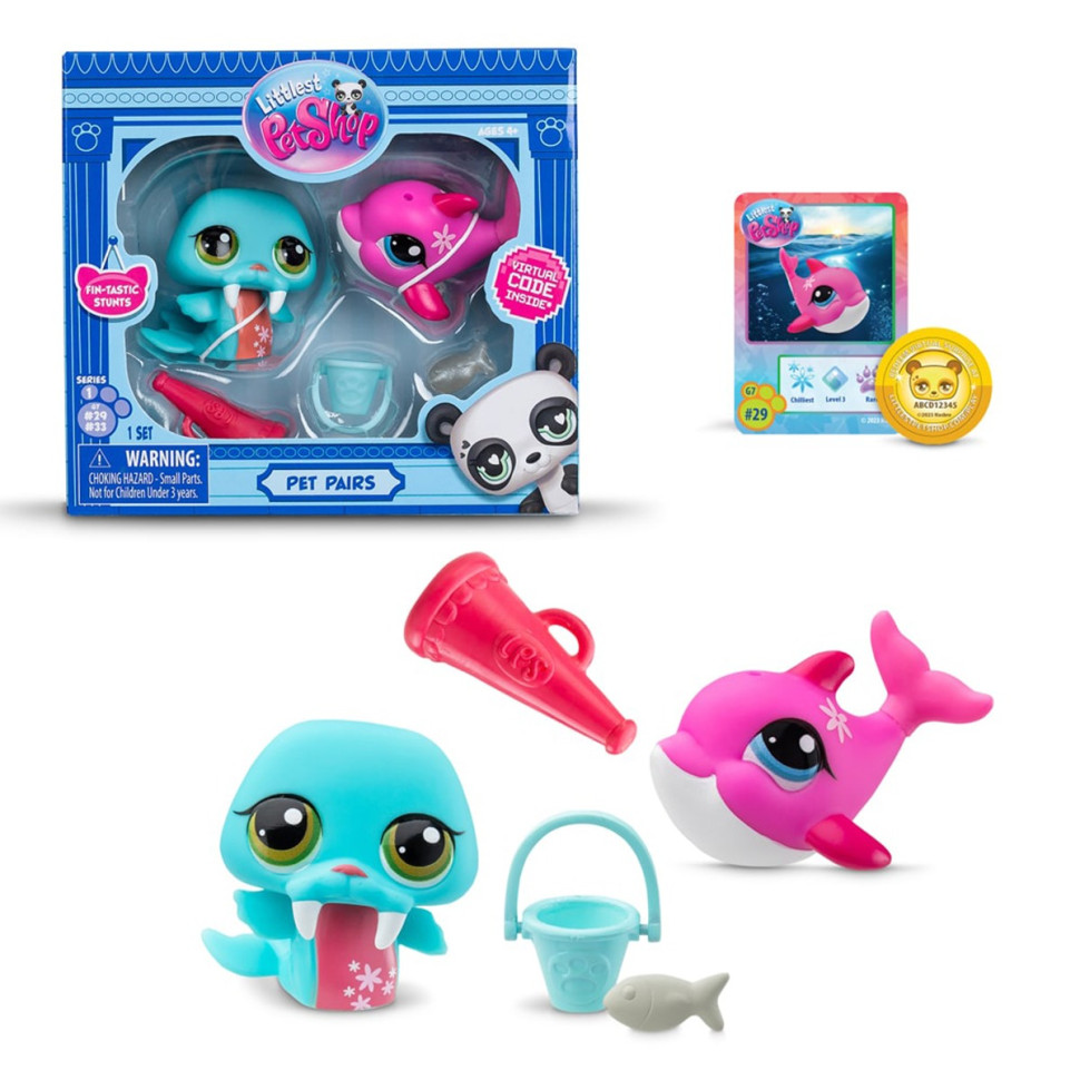 Ігровий набір "Фантастичні Трюки" Littlest Pet Shop 00508 аксесуари та 2 фігурки — фото 3